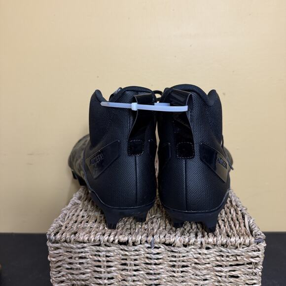 Size 13 Mens Adidas Adizero Chaos Black Lineman Football Cleats NWT ID9103 - Picture 4 of 6